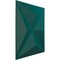 Ekena Millwork 11 7/8in. W x 11 7/8in. H Kent EnduraWall Decorative 3D Wall Panel Covers 0.98 Sq. Ft. WP12X12KEGLN - alternate 5